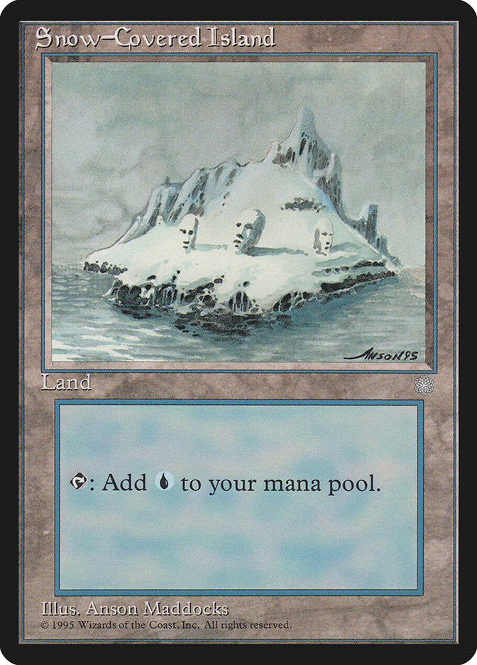 Snow-Covered Island [Ice Age] | Webway Games