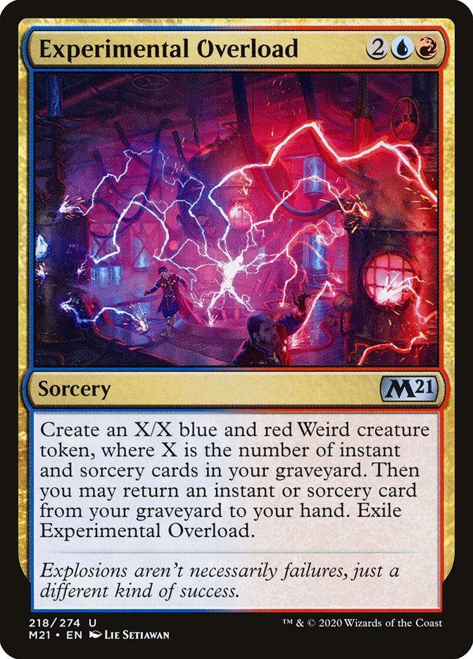 Experimental Overload [Core Set 2021] | Webway Games