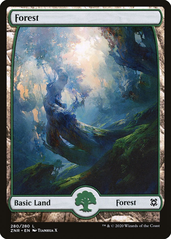 Forest (280) [Zendikar Rising] | Webway Games