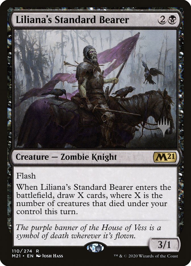 Liliana's Standard Bearer (Promo Pack) [Core Set 2021 Promos] | Webway Games