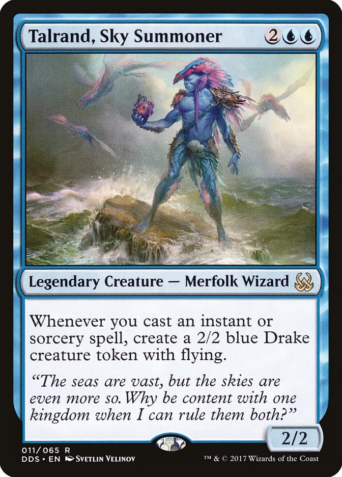 Talrand, Sky Summoner [Duel Decks: Mind vs. Might] | Webway Games