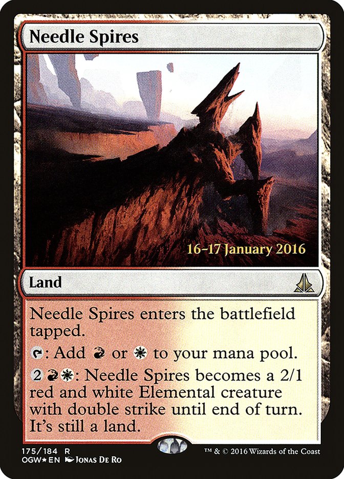 Needle Spires (Prerelease) [Oath of the Gatewatch Prerelease Promos] | Webway Games