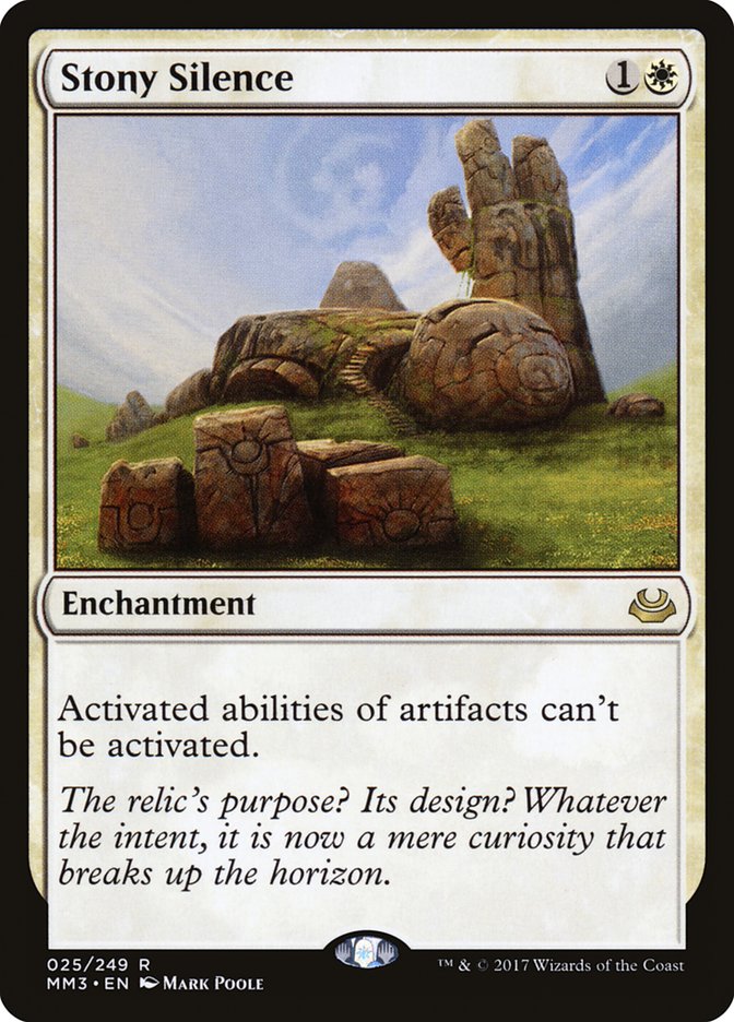 Stony Silence [Modern Masters 2017] | Webway Games