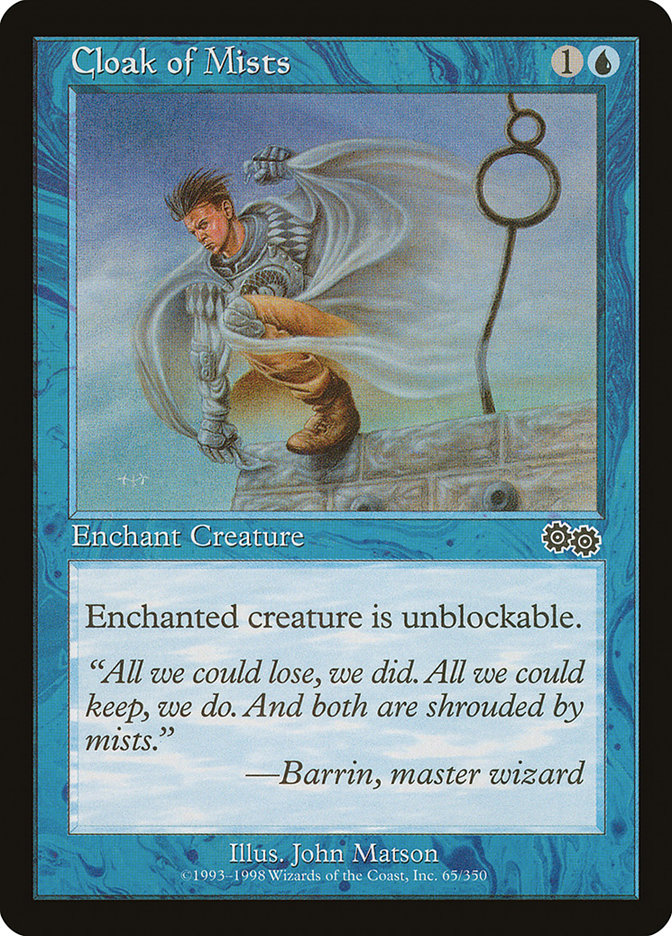 Cloak of Mists [Urza's Saga] | Webway Games