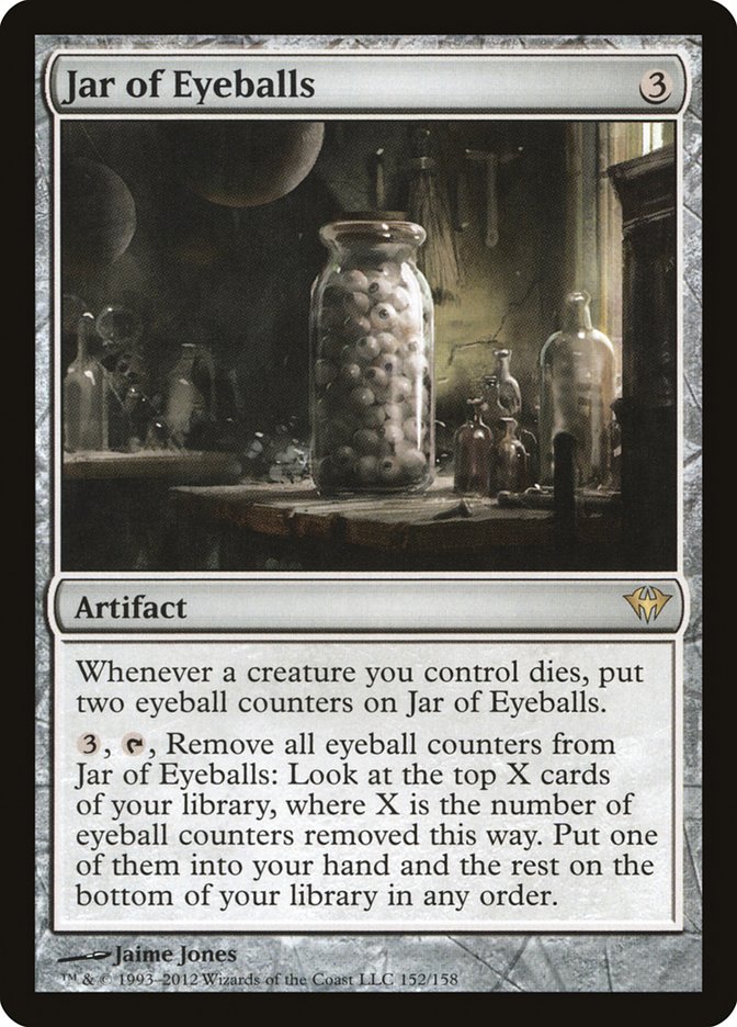 Jar of Eyeballs [Dark Ascension] | Webway Games