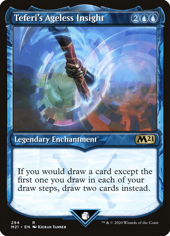 Teferi's Ageless Insight (Showcase) [Core Set 2021] | Webway Games