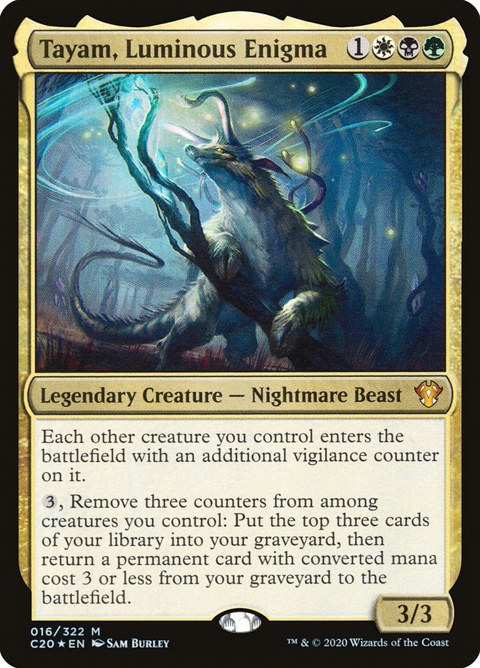 Tayam, Luminous Enigma [Commander 2020] | Webway Games
