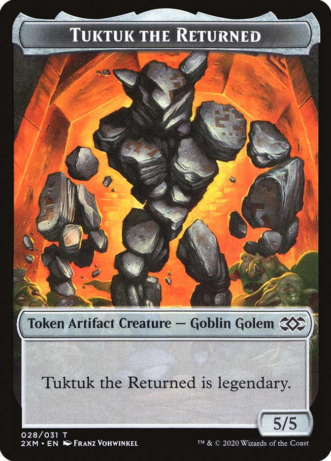 Tuktuk the Returned Token [Double Masters] | Webway Games