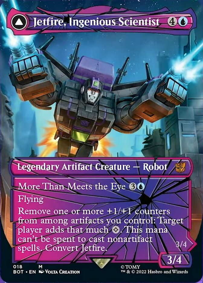 Jetfire, Ingenious Scientist // Jetfire, Air Guardian (Shattered Glass) [Universes Beyond: Transformers] | Webway Games