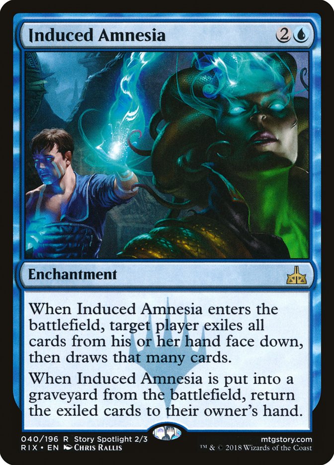 Induced Amnesia [Rivals of Ixalan] | Webway Games