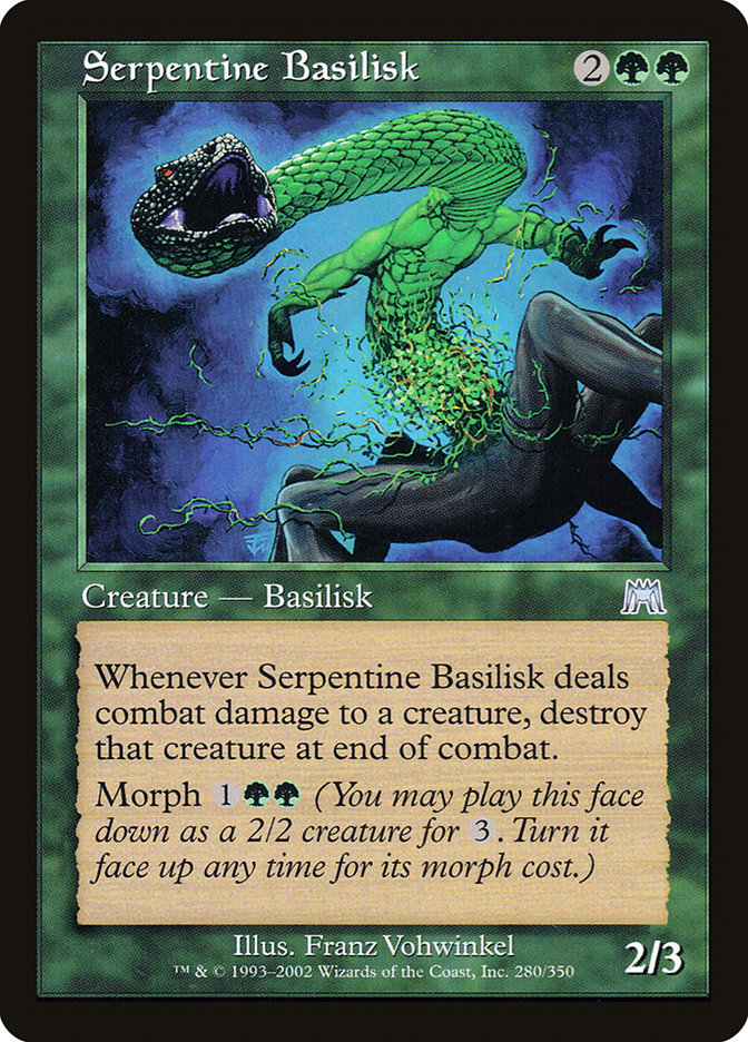 Serpentine Basilisk [Onslaught] | Webway Games