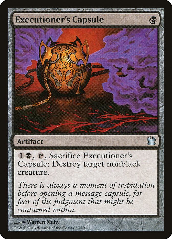 Executioner's Capsule [Modern Masters] | Webway Games