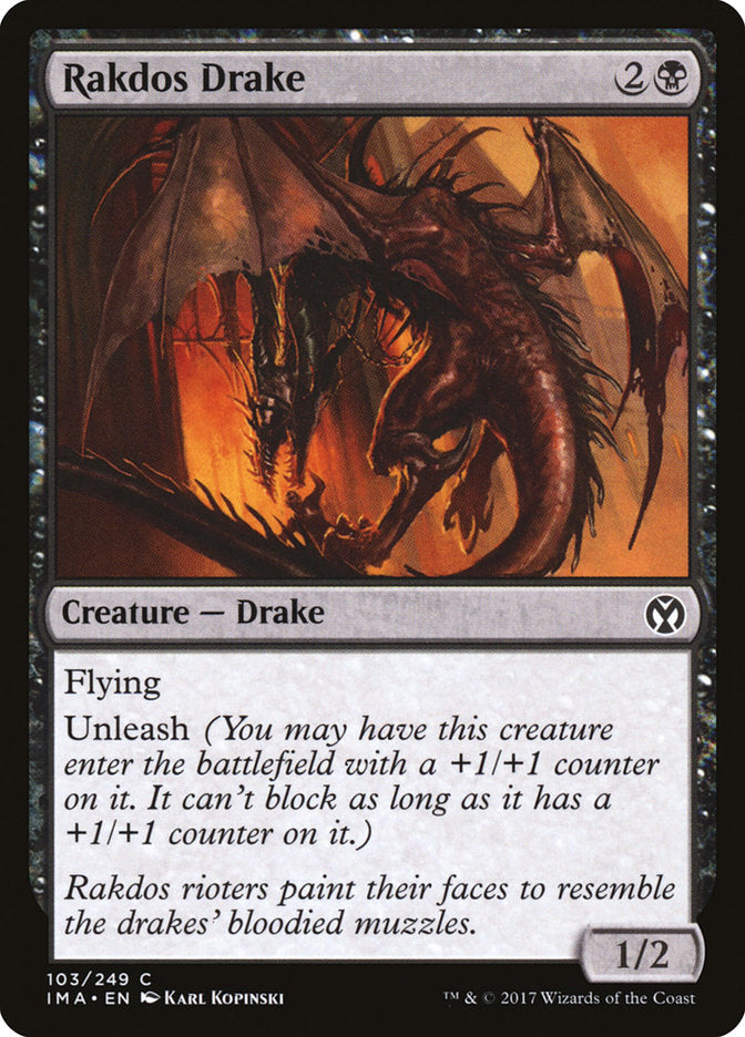 Rakdos Drake [Iconic Masters] | Webway Games