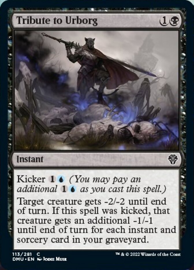 Tribute to Urborg [Dominaria United] | Webway Games