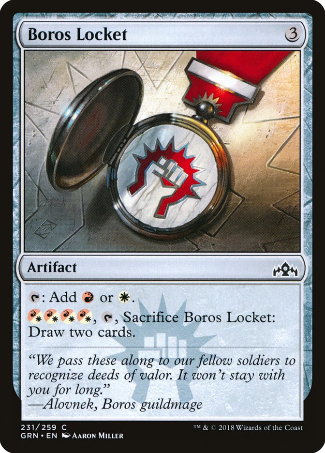 Boros Locket [Guilds of Ravnica] | Webway Games