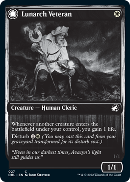 Lunarch Veteran // Luminous Phantom [Innistrad: Double Feature] | Webway Games