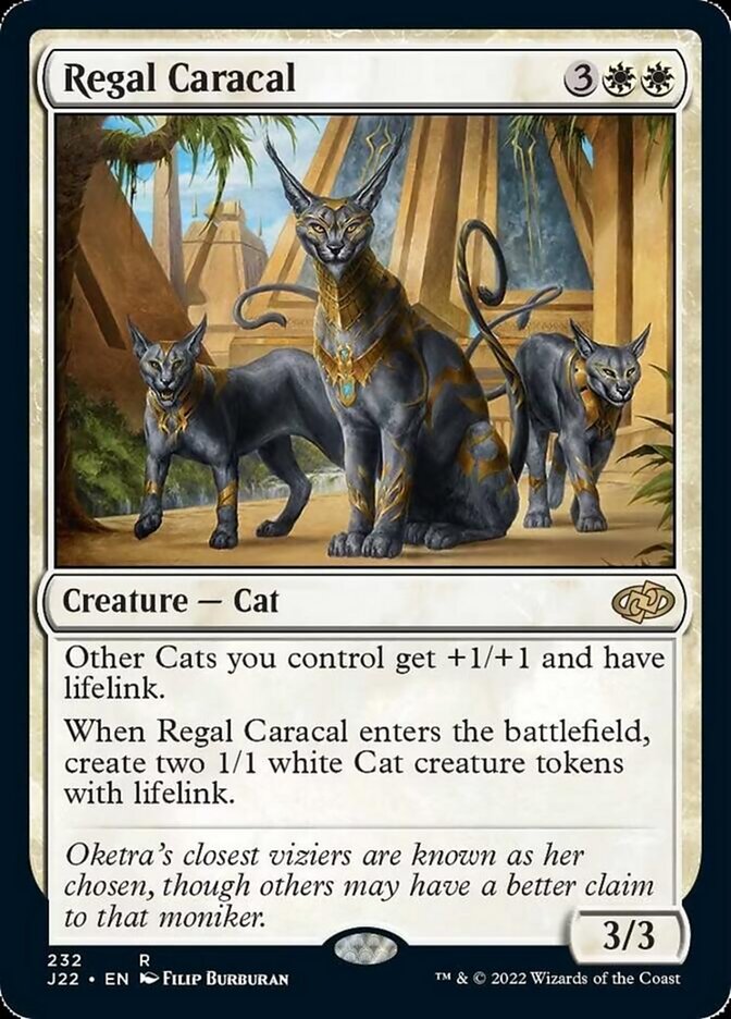 Regal Caracal [Jumpstart 2022] | Webway Games