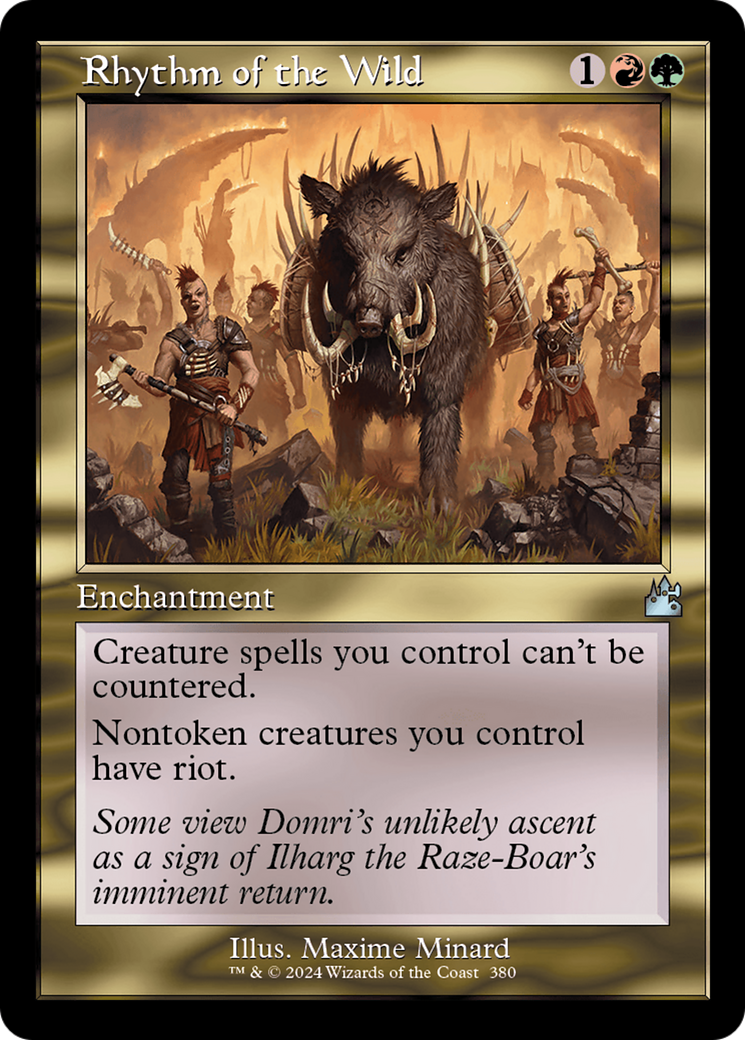 Rhythm of the Wild (Retro Frame) [Ravnica Remastered] | Webway Games
