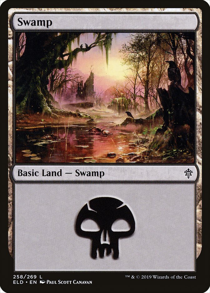 Swamp (#258) [Throne of Eldraine] | Webway Games