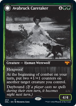 Avabruck Caretaker // Hollowhenge Huntmaster [Innistrad: Double Feature] | Webway Games