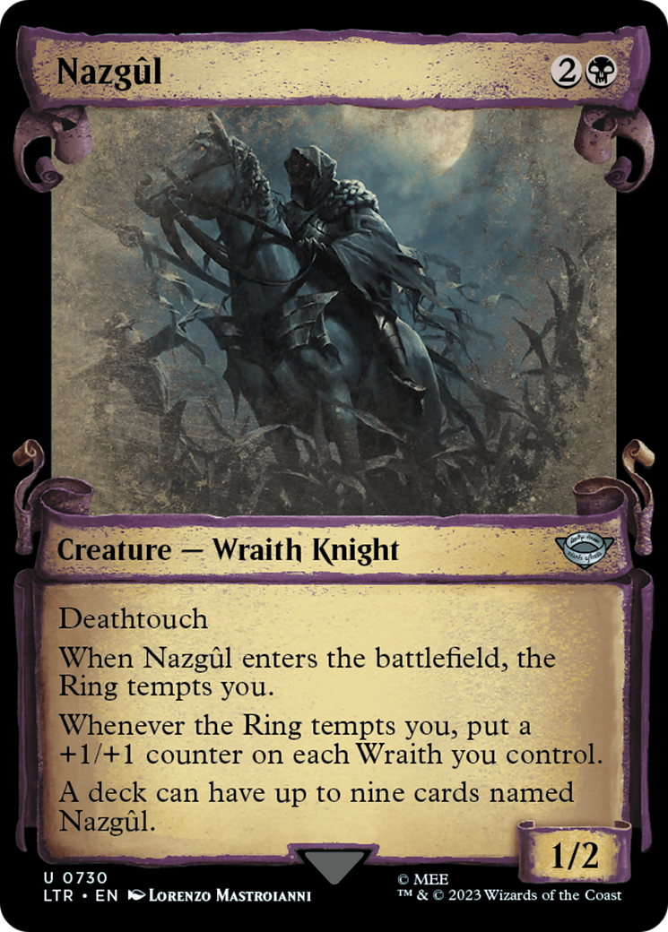 Nazgul (0730) [The Lord of the Rings: Tales of Middle-Earth Showcase Scrolls] | Webway Games