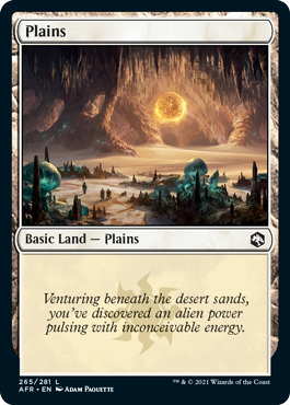 Plains (265) [Dungeons & Dragons: Adventures in the Forgotten Realms] | Webway Games