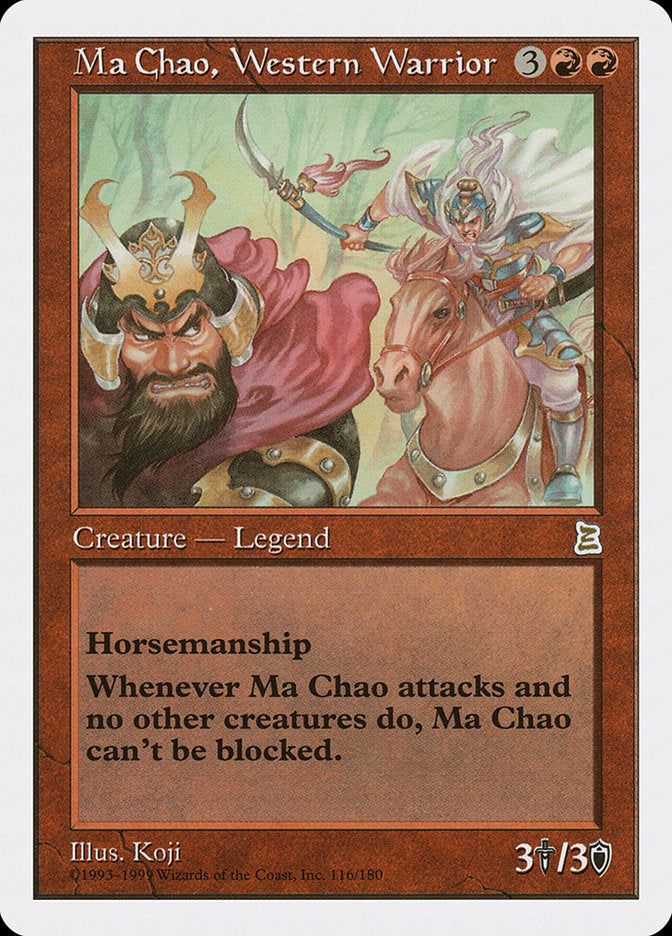 Ma Chao, Western Warrior [Portal Three Kingdoms] | Webway Games