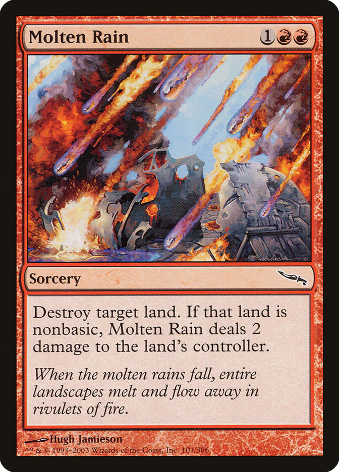 Molten Rain [Mirrodin] | Webway Games