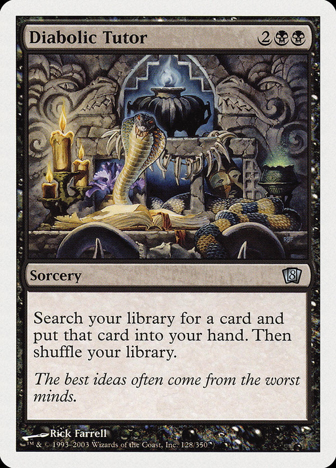 Diabolic Tutor [Eighth Edition] | Webway Games