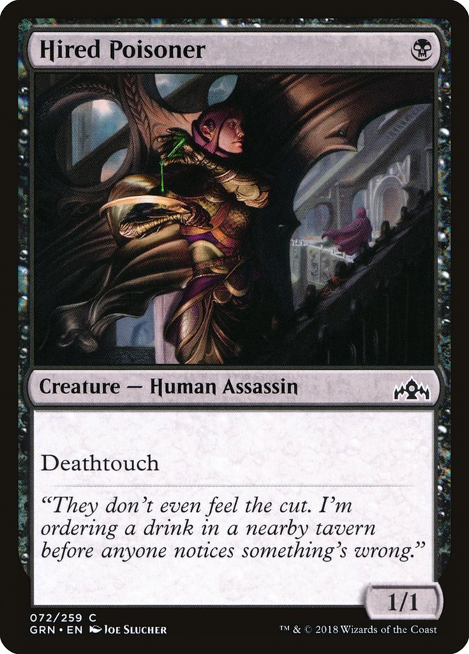 Hired Poisoner [Guilds of Ravnica] | Webway Games