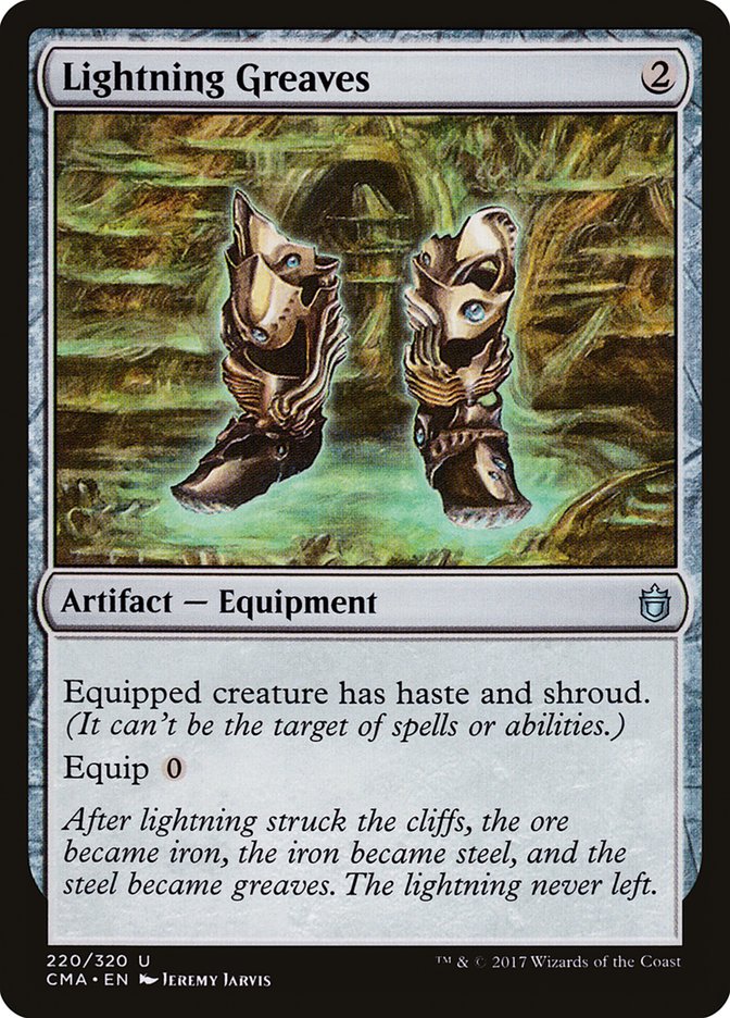 Lightning Greaves [Commander Anthology] | Webway Games