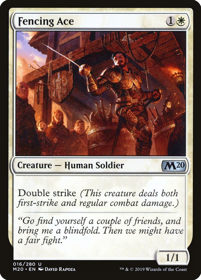 Fencing Ace [Core Set 2020] | Webway Games
