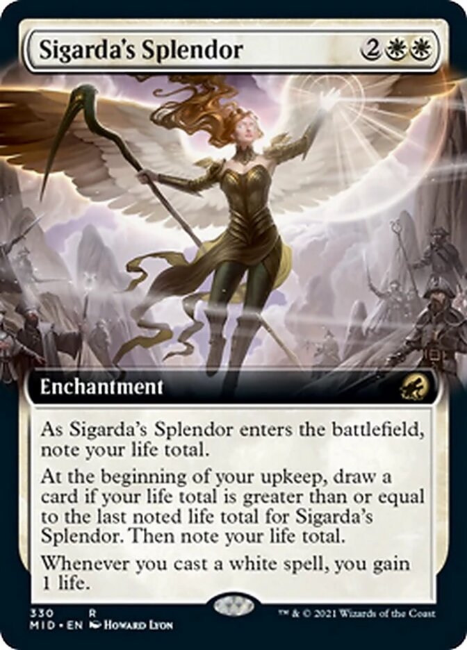 Sigarda's Splendor (Extended) [Innistrad: Midnight Hunt] | Webway Games