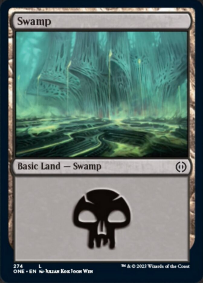 Swamp (274) [Phyrexia: All Will Be One] | Webway Games