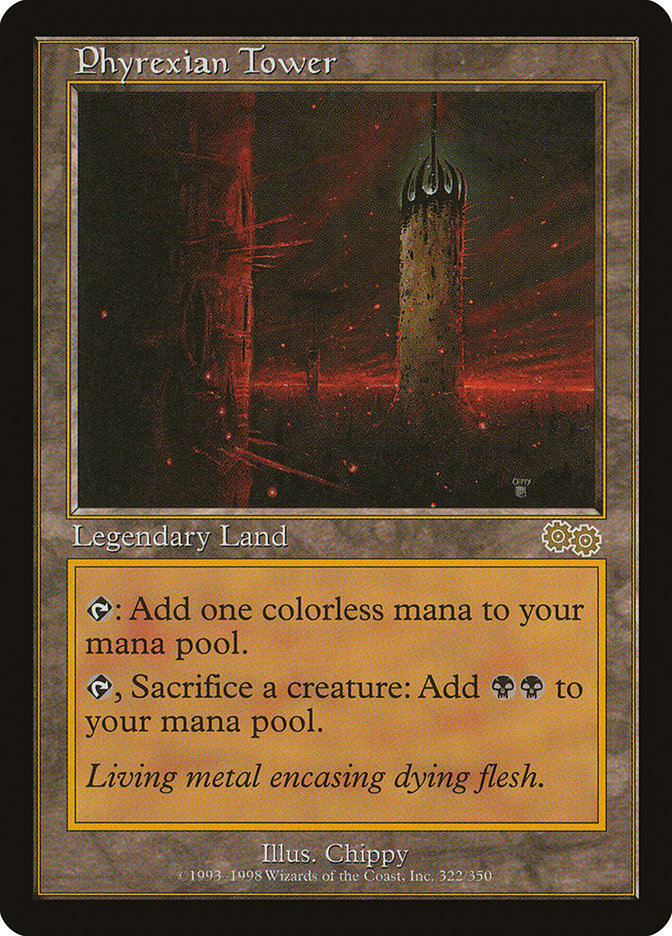 Phyrexian Tower [Urza's Saga] | Webway Games