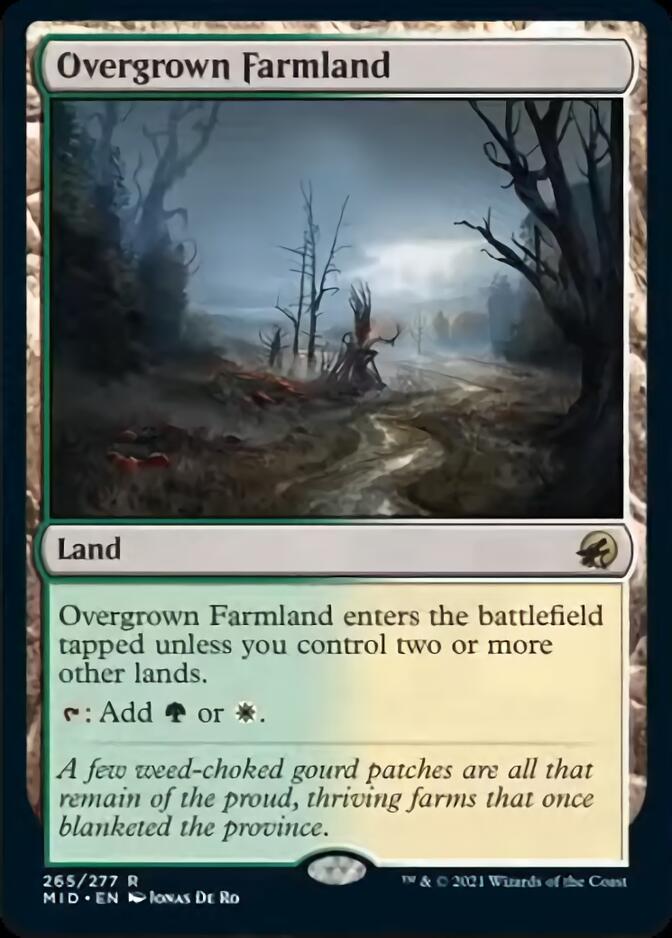 Overgrown Farmland [Innistrad: Midnight Hunt] | Webway Games