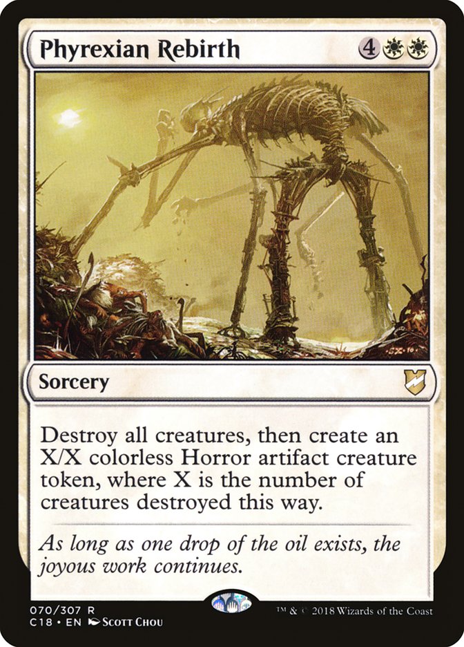 Phyrexian Rebirth [Commander 2018] | Webway Games