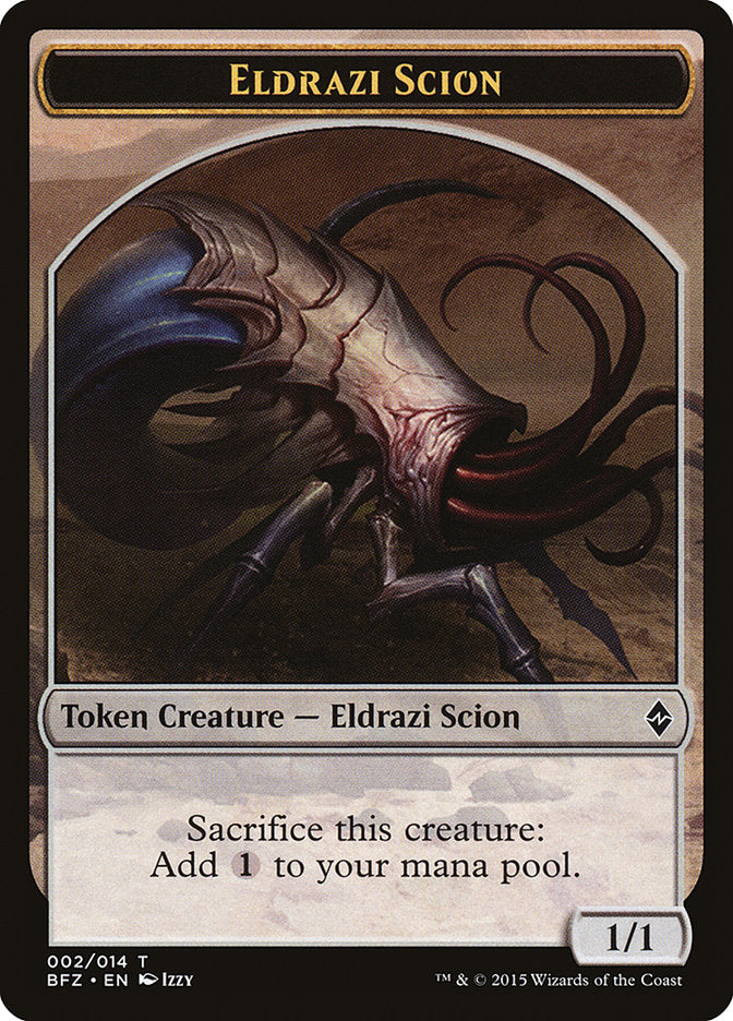 Eldrazi Scion (002/014) [Battle for Zendikar Tokens] | Webway Games