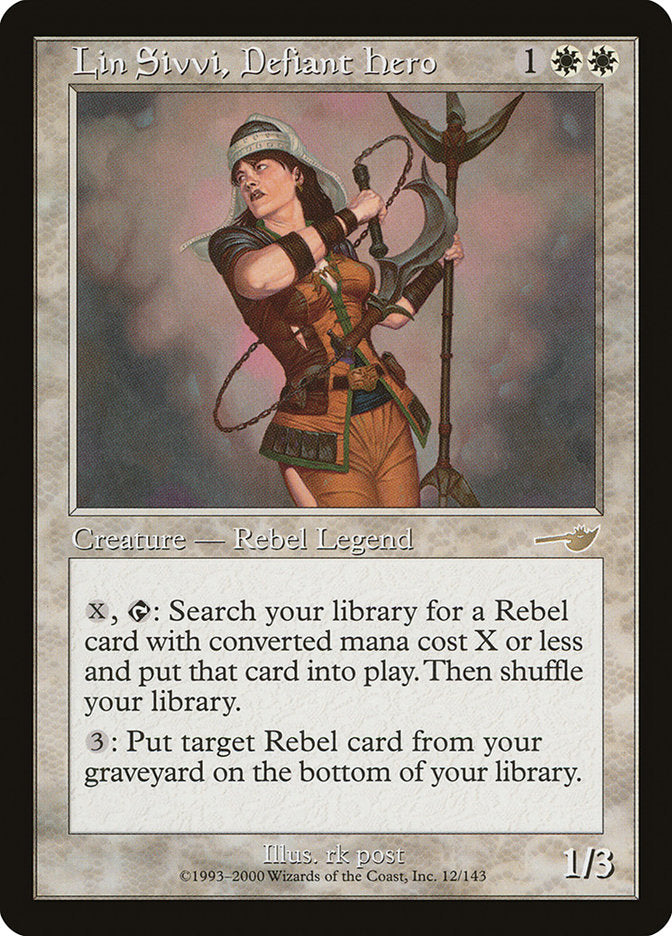 Lin Sivvi, Defiant Hero [Nemesis] | Webway Games