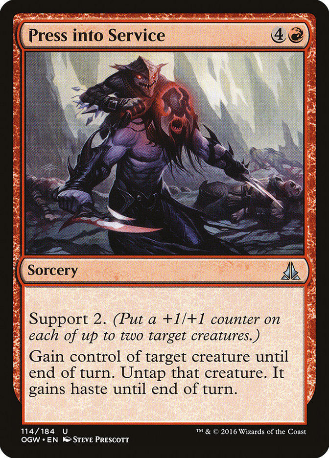 Press into Service [Oath of the Gatewatch] | Webway Games