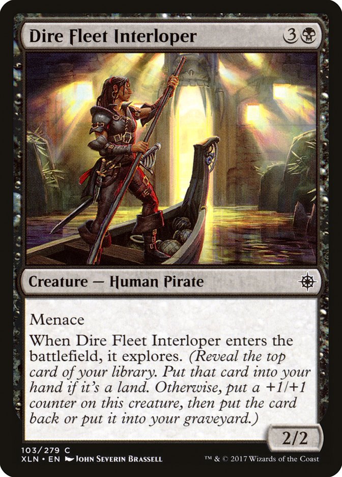 Dire Fleet Interloper [Ixalan] | Webway Games