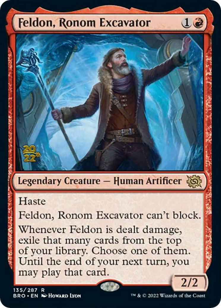 Feldon, Ronom Excavator [The Brothers' War: Prerelease Promos] | Webway Games