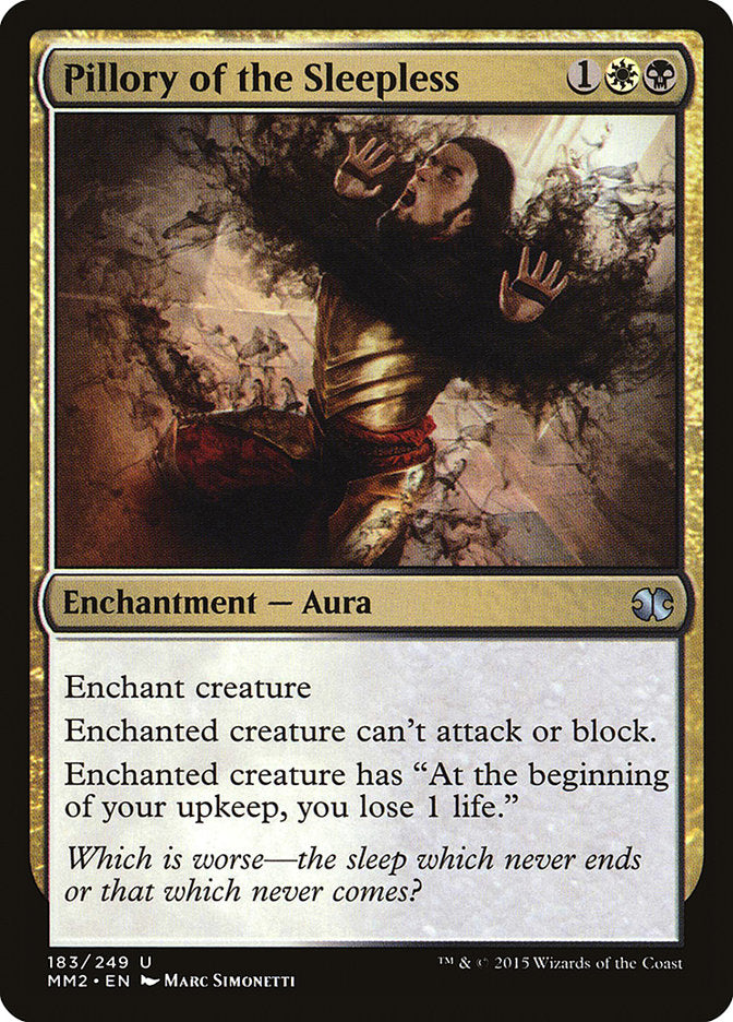 Pillory of the Sleepless [Modern Masters 2015] | Webway Games