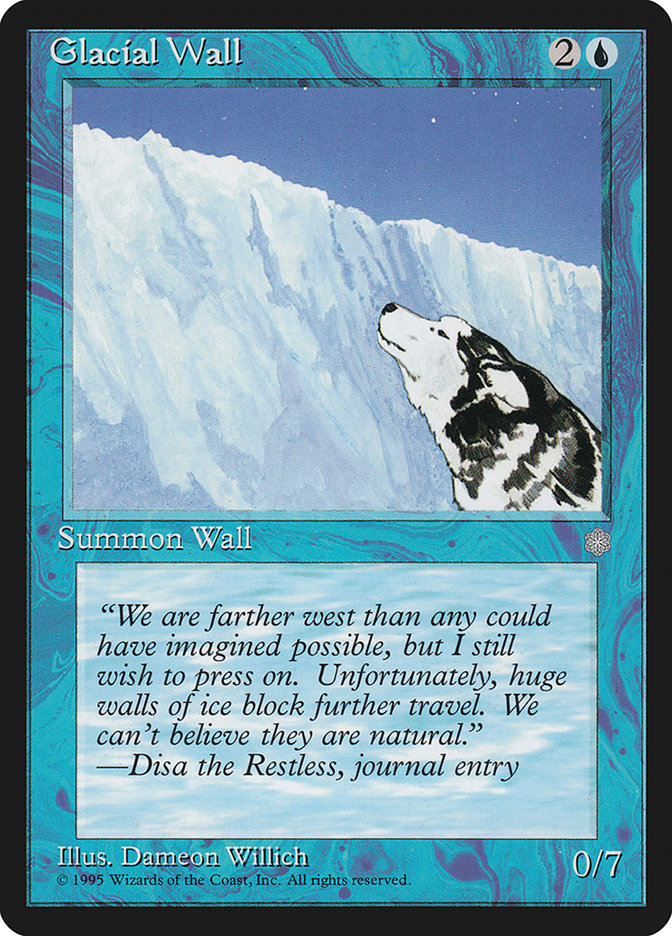 Glacial Wall [Ice Age] | Webway Games