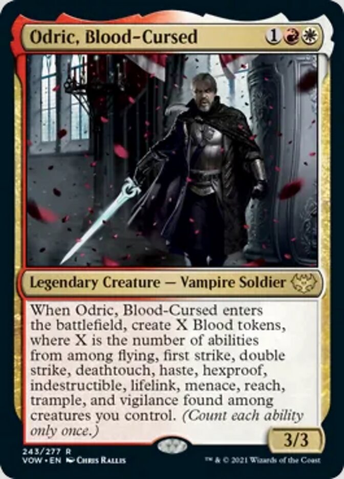 Odric, Blood-Cursed [Innistrad: Crimson Vow] | Webway Games