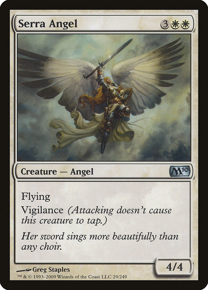 Serra Angel [Magic 2010] | Webway Games