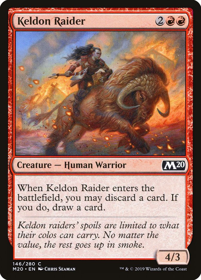 Keldon Raider [Core Set 2020] | Webway Games