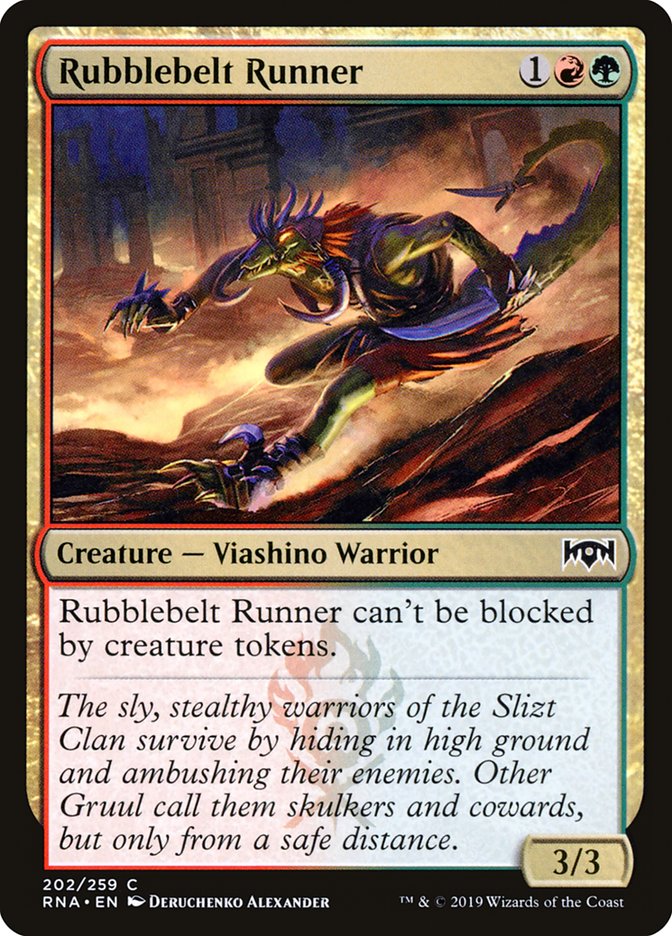 Rubblebelt Runner [Ravnica Allegiance] | Webway Games