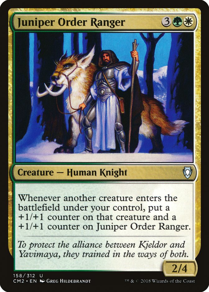 Juniper Order Ranger [Commander Anthology Volume II] | Webway Games