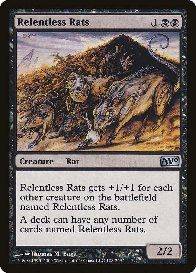Relentless Rats [Magic 2010] | Webway Games